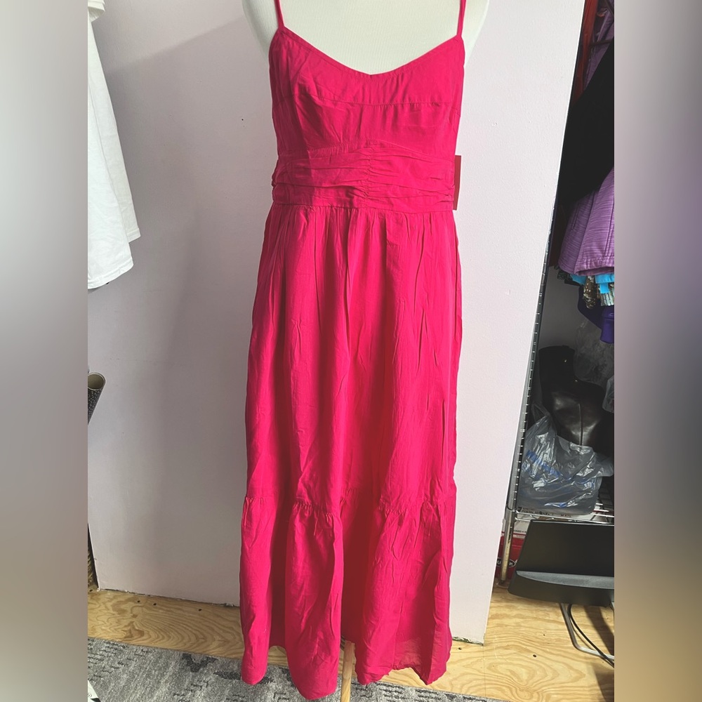 COPY - Universal Thread Pink Ruched Maxi Dress for Wedding Guest